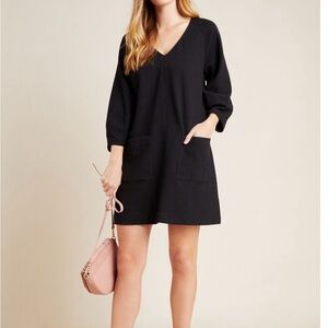 ‼️💥2HR SALE💥‼️Anthro Maeve Angellika Tunic Dress, Black L